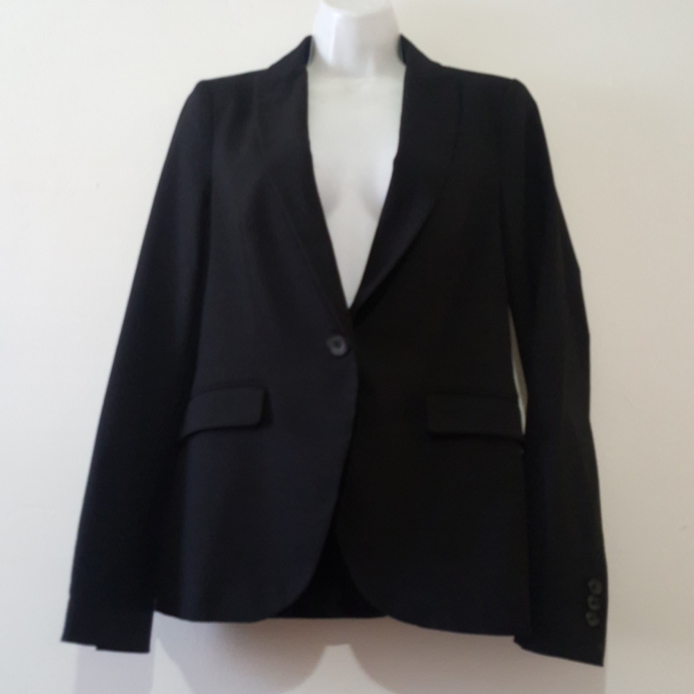 Zara Basic one button blazer